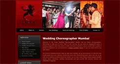 Desktop Screenshot of exoticweddingplanner.com